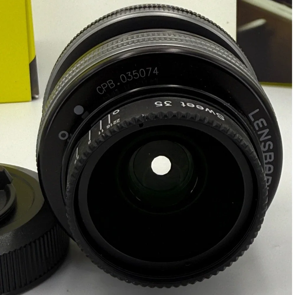 Lensbaby Composer Pro II Sweet 35 Optic for Canon RF Mount 35mm f2.5 Lens Swap